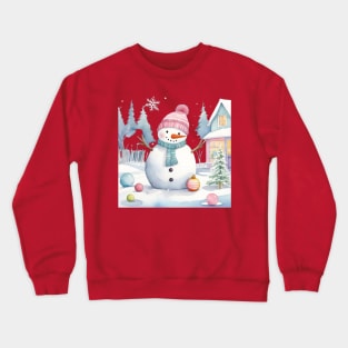 snowman Crewneck Sweatshirt